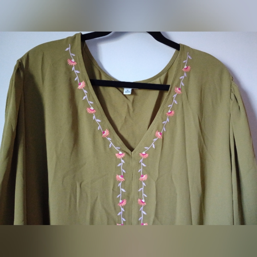 Pioneer Woman Embroidered Tunic Size 3X NWT - Picture 4 of 14